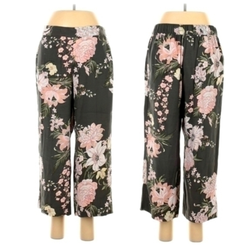 Loft Floral Pull-on Pants